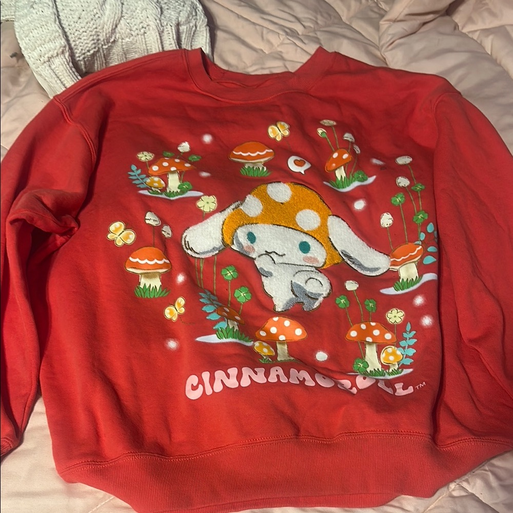 Cinnamoroll Red Sweatshirt